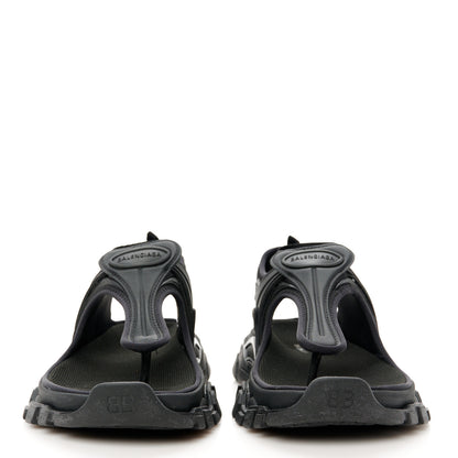 Balenciaga Neoprene Rubber Thong Sandals 36 Black 3 of 10