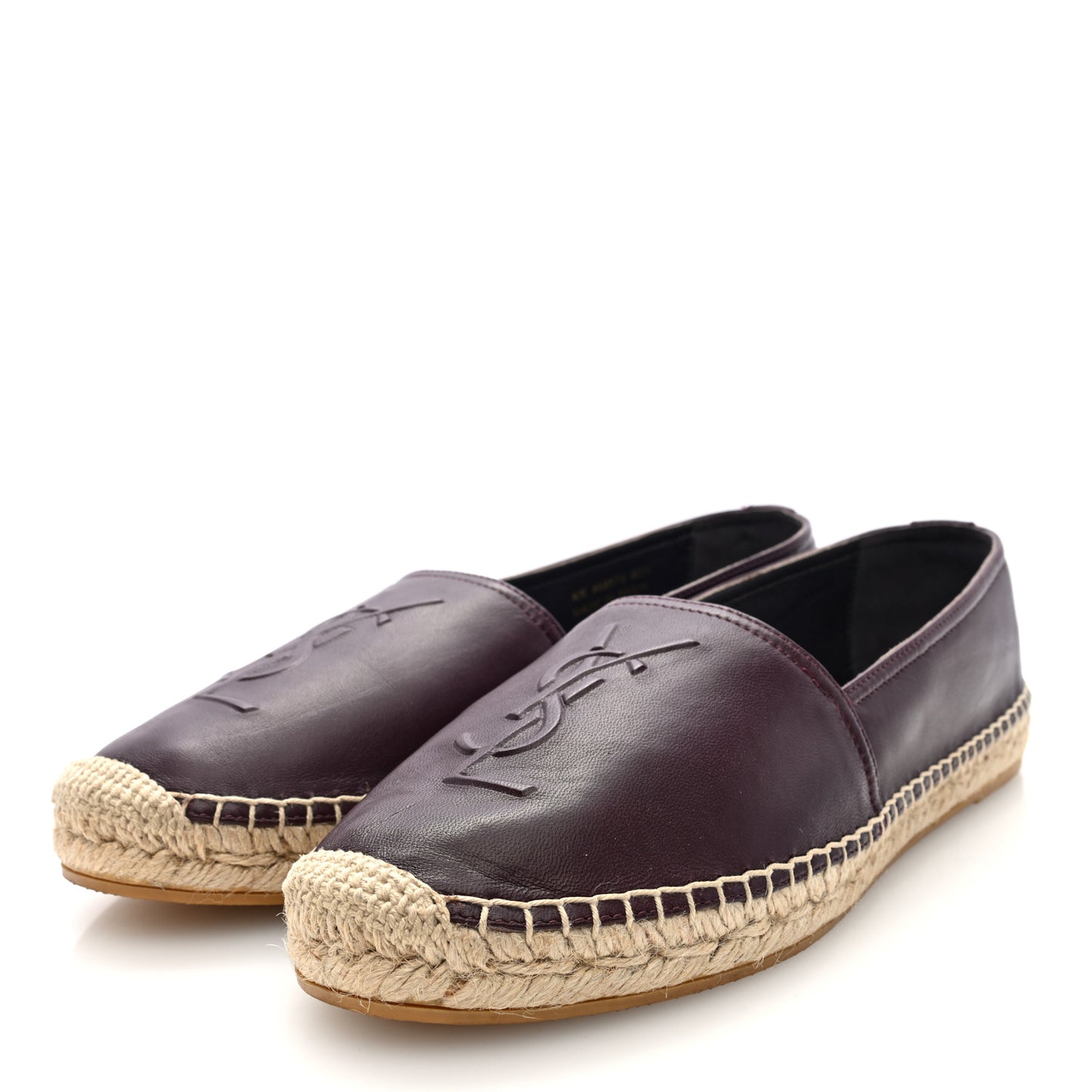 Nappa Vendome Monogram Espadrilles 40.5 Barolo