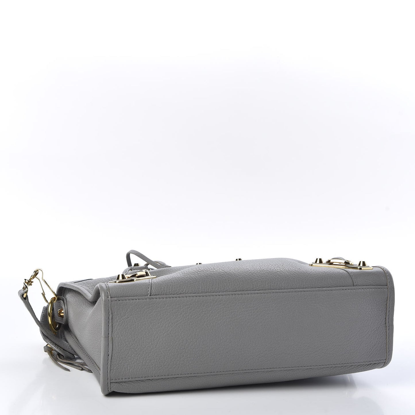 Chevre Gold Metallic Edge Hardware S City Gris Haussmannien