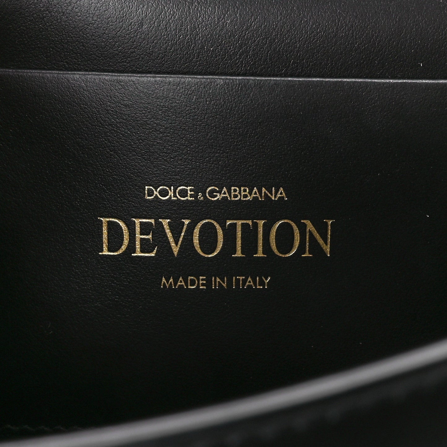 Smooth Calfskin Small Devotion Envelope Top Handle Bag Black