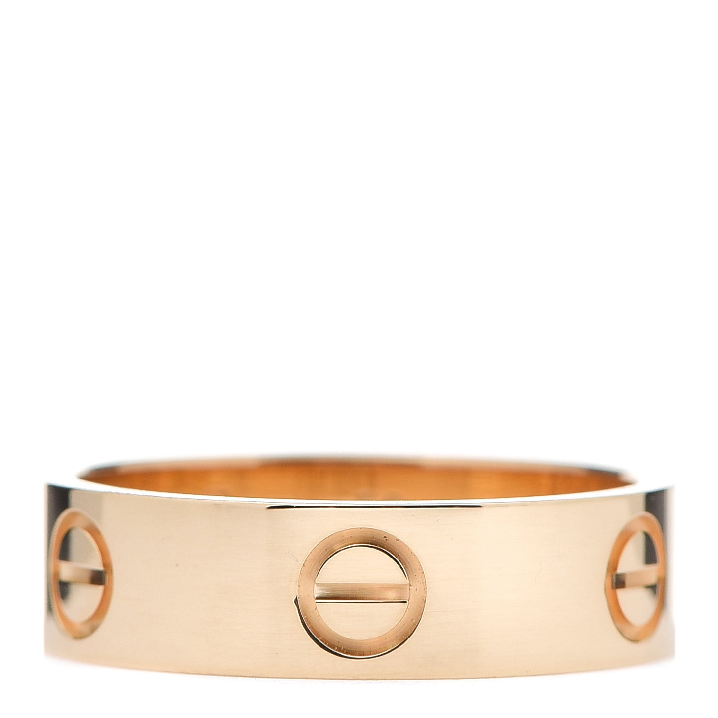 18K Yellow Gold 5.5mm LOVE Ring 56 7.5