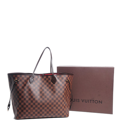 Louis Vuitton Damier Ebene Neverfull GM 4 of 9