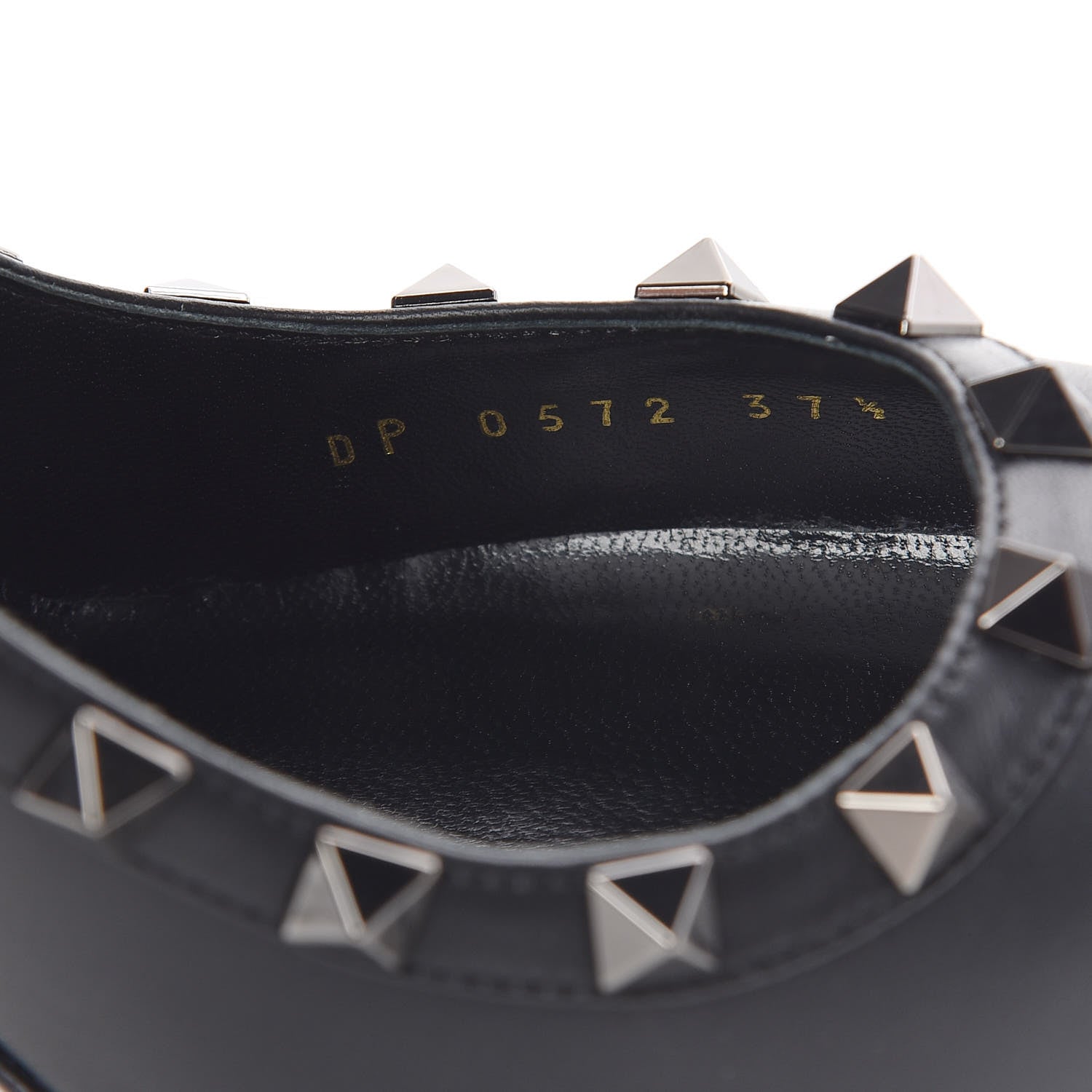 Valentino Garavani Nappa Rockstud 100mm Pumps 37.5 Black 8 of 9