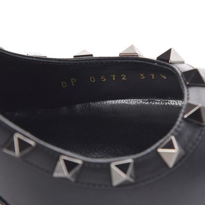 Valentino Garavani Nappa Rockstud 100mm Pumps 37.5 Black 8 of 9