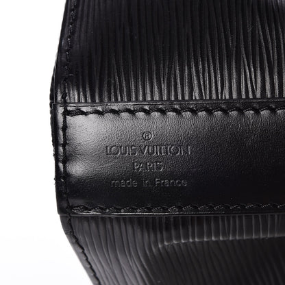 Louis Vuitton Epi Sac D'Epaule GM Black 7 of 11