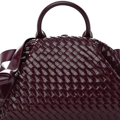 Bottega Veneta Nappa Intrecciato Small Padded The Handle Tote Mystic 8 of 10