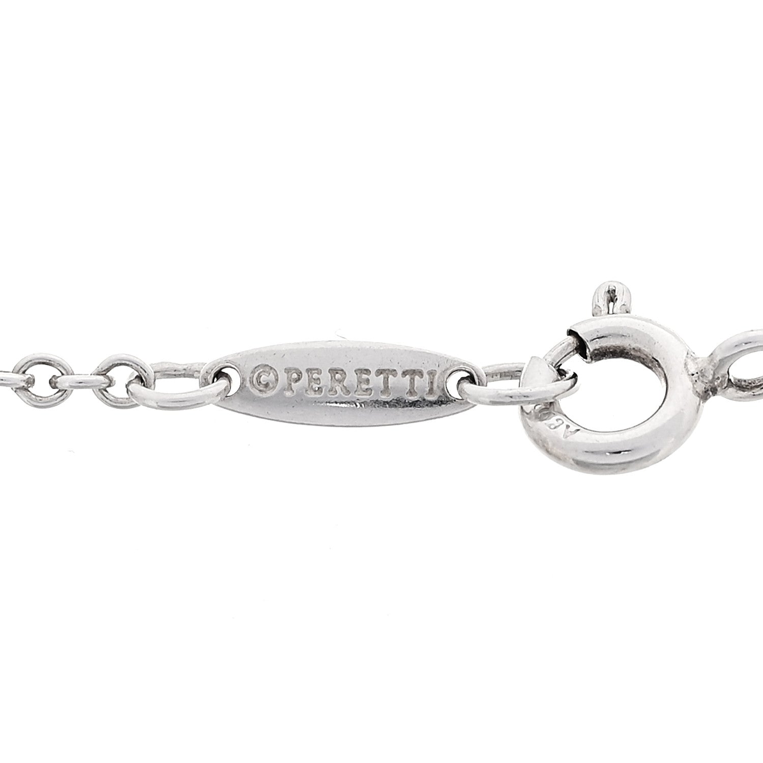 Tiffany Sterling Silver 9mm Elsa Peretti Bean Bracelet 4 of 9