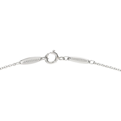 Tiffany Platinum Diamond .32ct Elsa Peretti Diamonds by the Yard Pendant Necklace 4 of 5