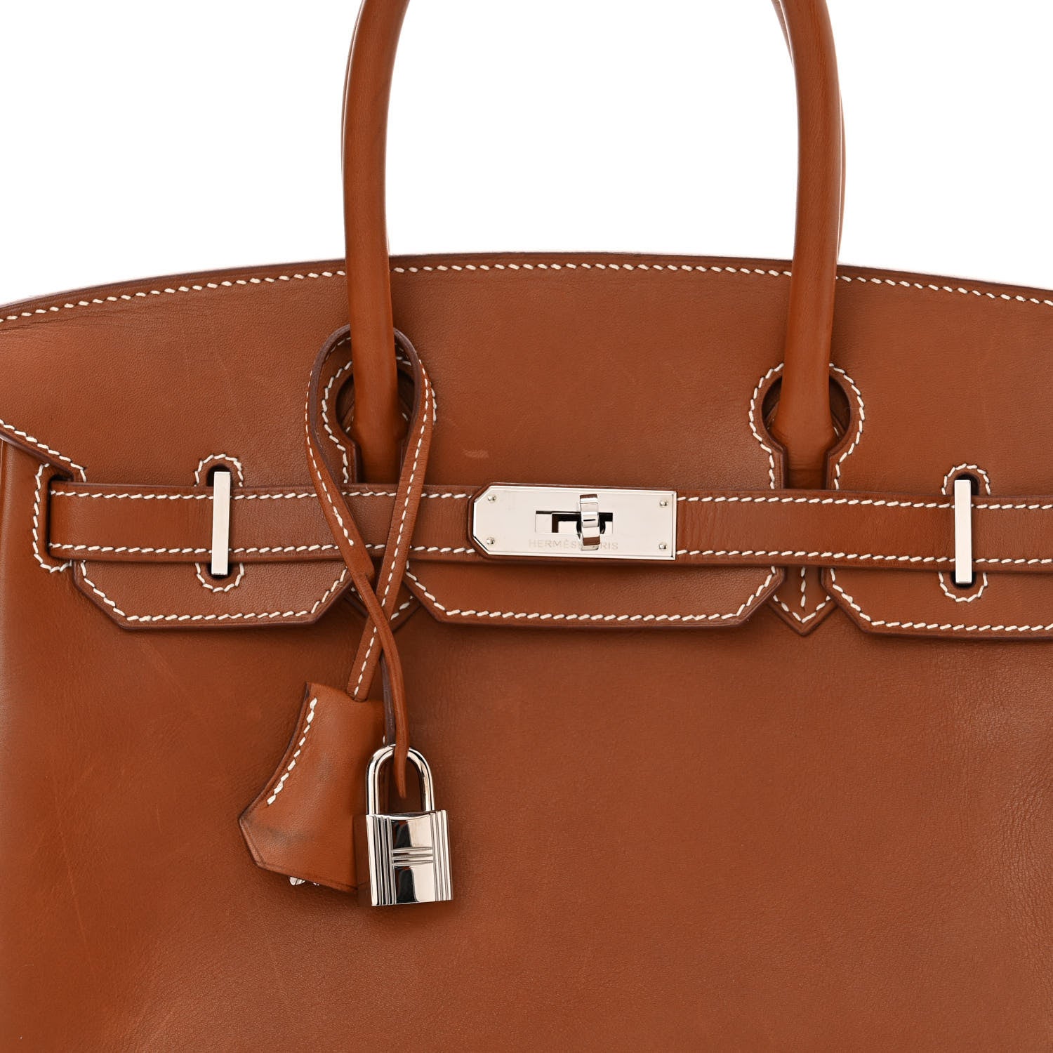 Hermes Natural Barenia Birkin 30 Fauve 8 of 13