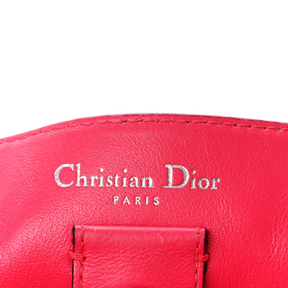 Christian Dior Bullcalf Medium Diorissimo Tote Navy Fuchsia 7 of 17