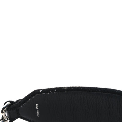 Fendi Satin FF Strap You Black Multicolor 7 of 7