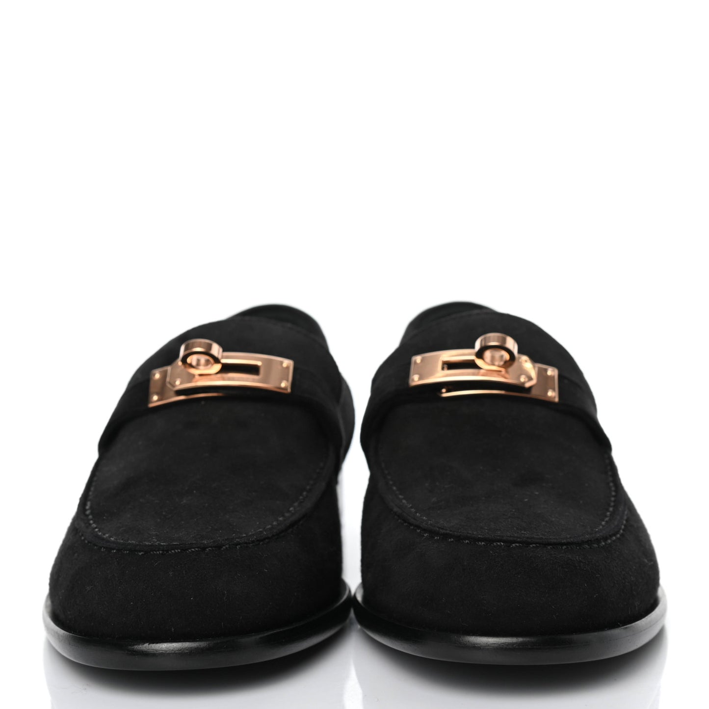 Suede Goatskin Womens Destin Loafer 36 Black