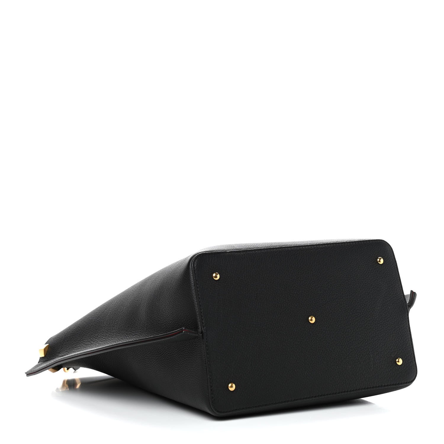 Valentino Garavani Grainy Calfskin Escape Hobo Bag Black 4 of 10