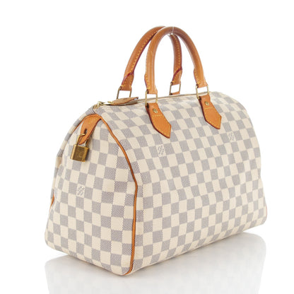 Louis Vuitton Damier Azur Speedy 30 3 of 9