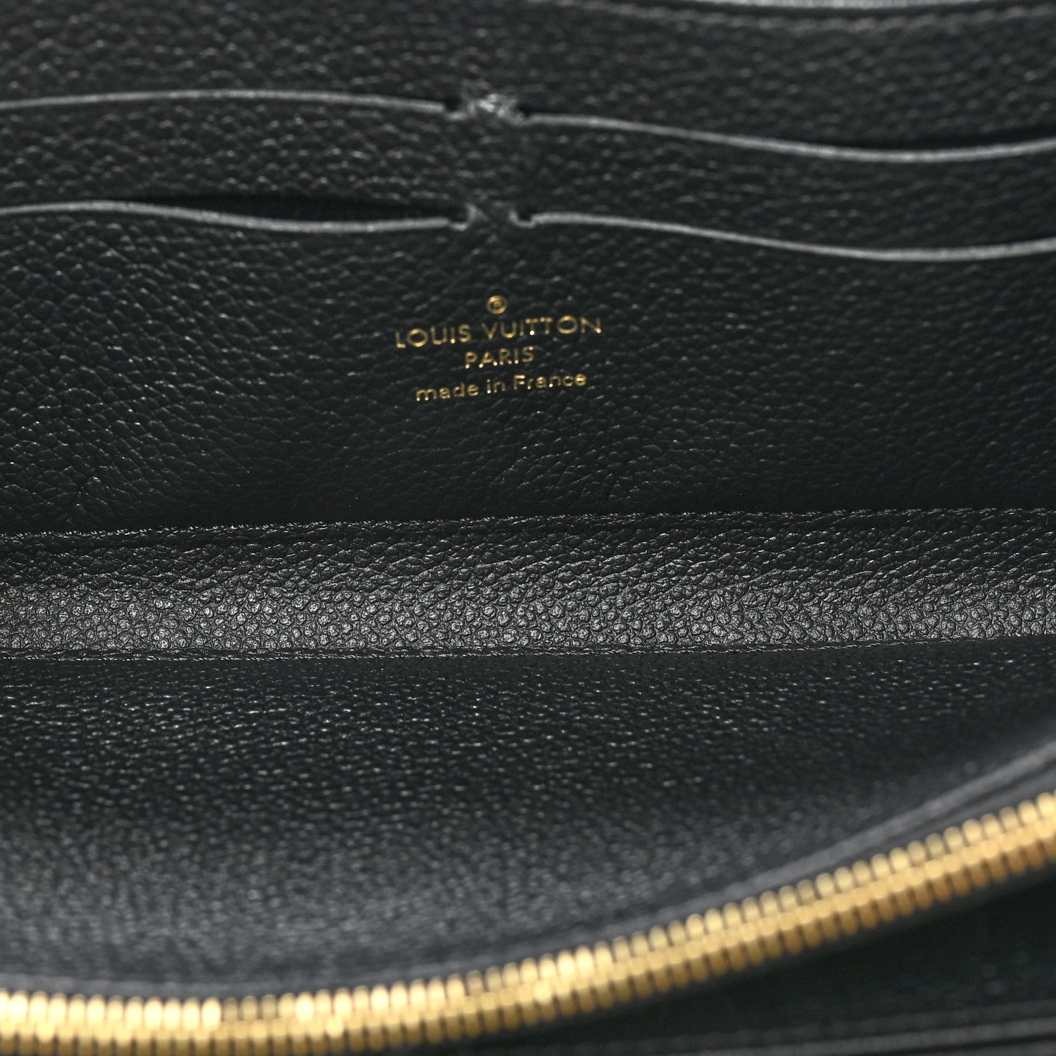 Louis Vuitton Empreinte Zippy Wallet Black 8 of 11