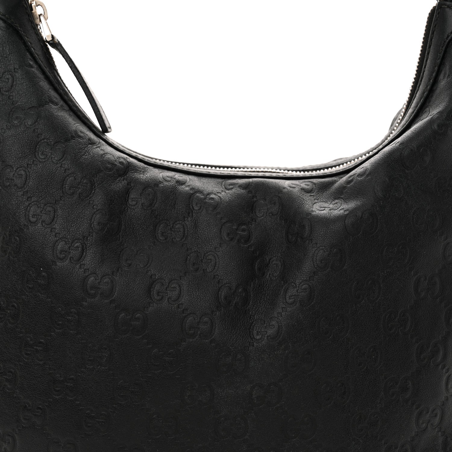 Gucci Guccissima Medium GG Twins Hobo Black 8 of 14