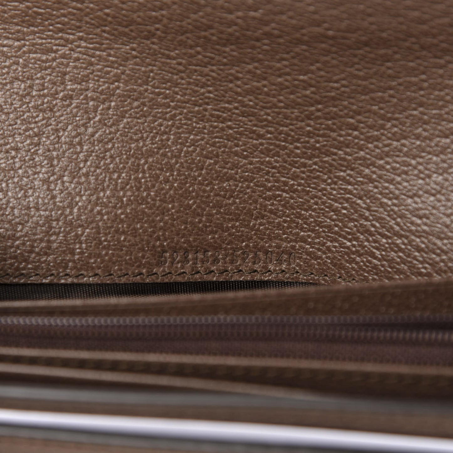 GG Supreme Monogram Web Ophidia Continental Wallet Brown