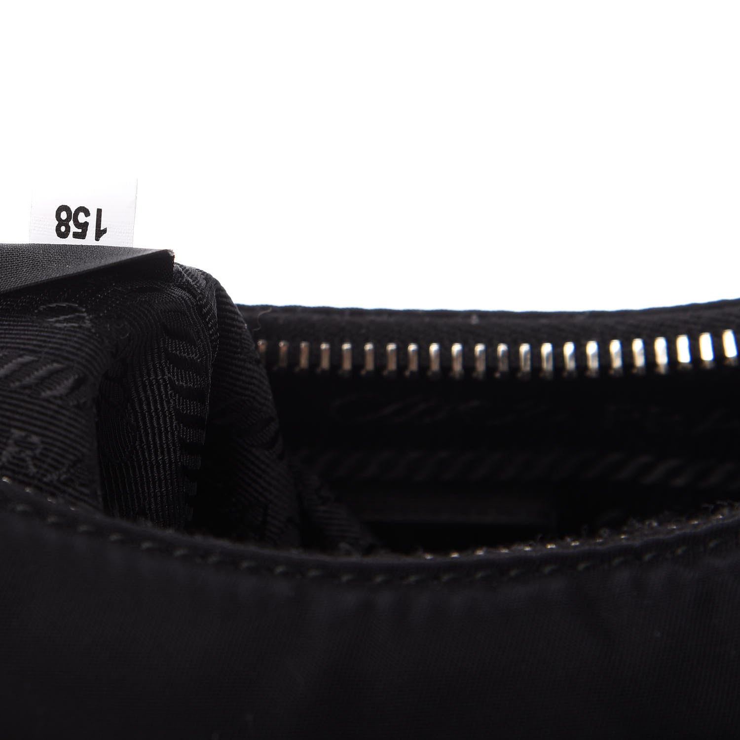 Prada Nylon Re-Edition 2005 Shoulder Bag Black 9 of 10