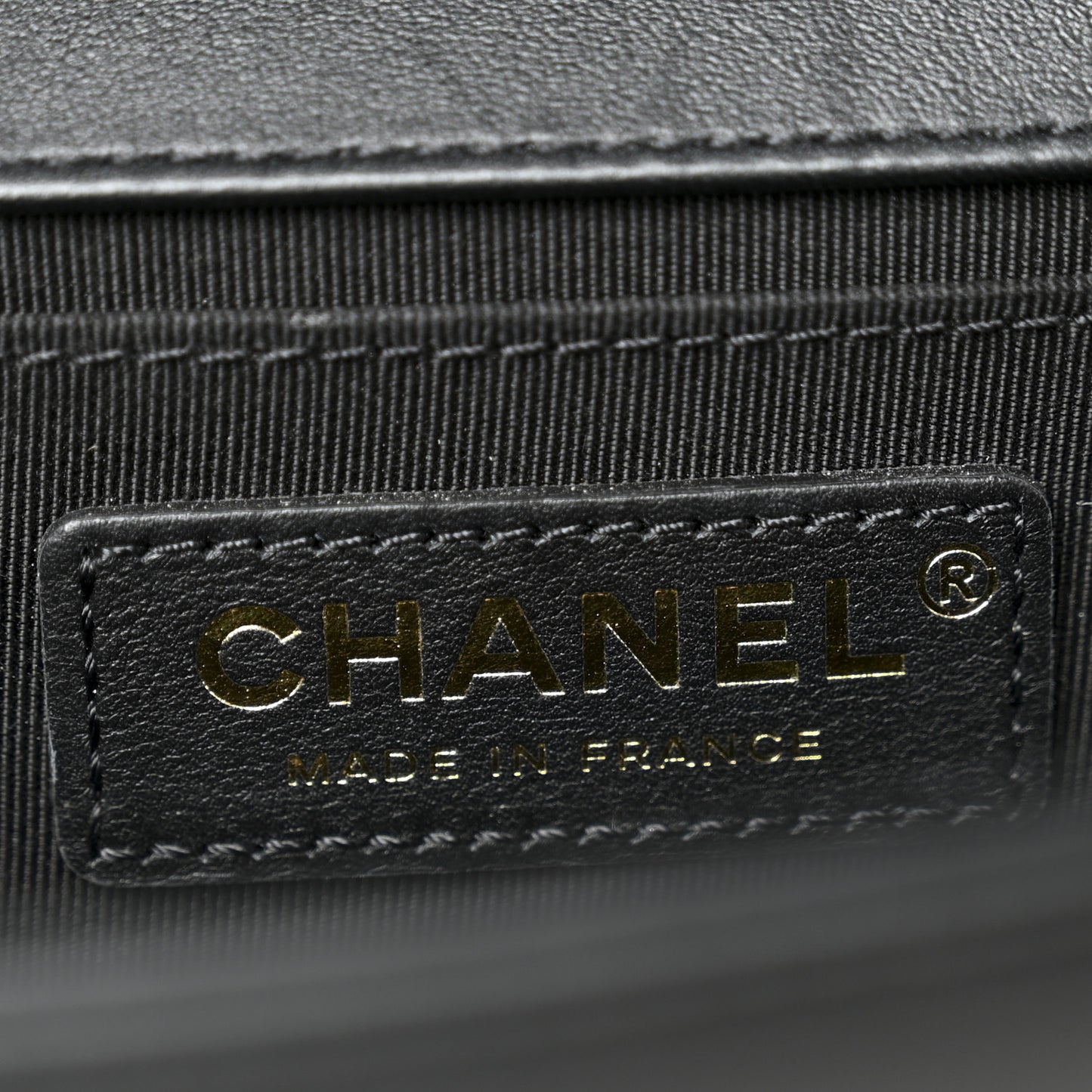 Calfskin Medium Boy Logo Top Handle Flap Black
