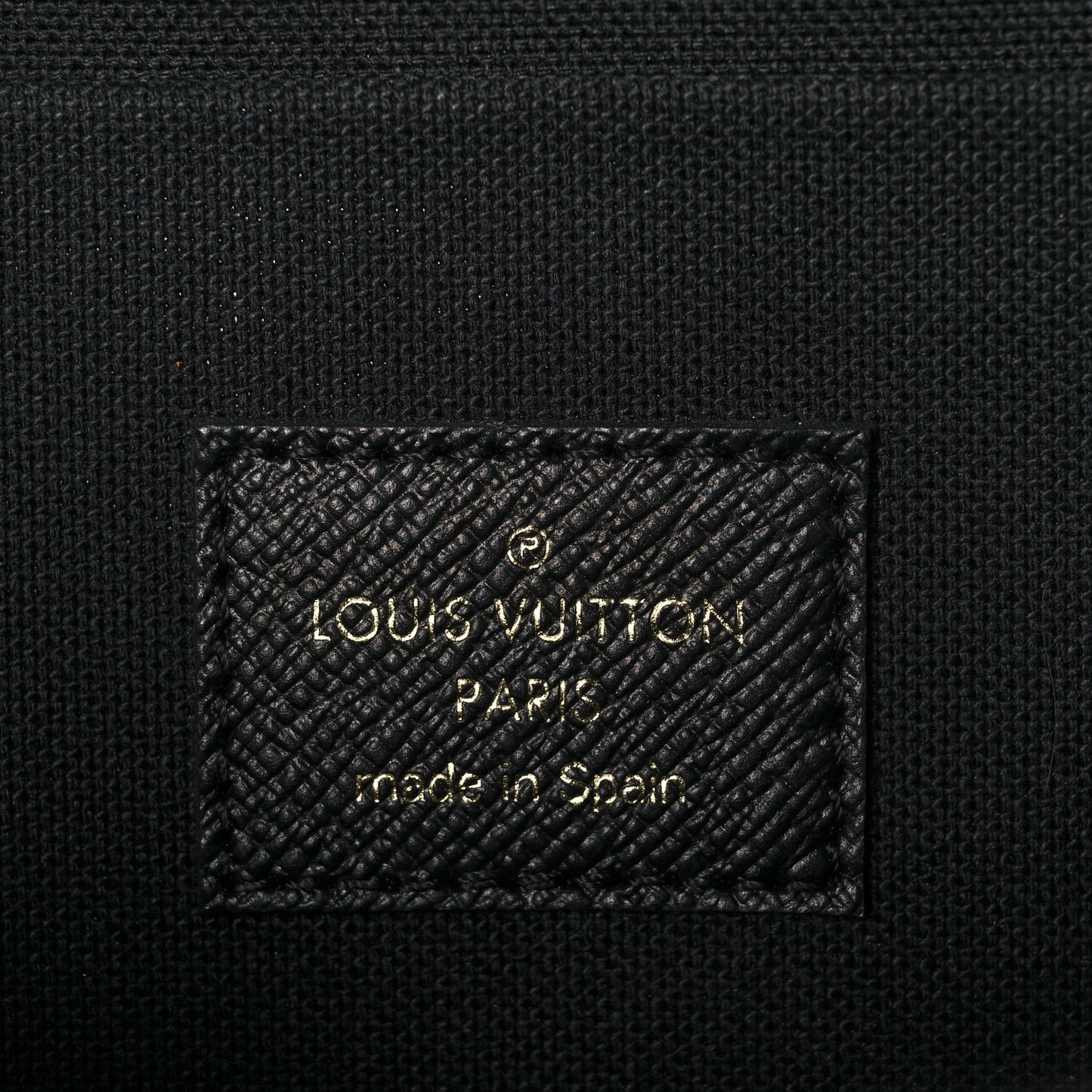 Monogram Blossom Pochette Felicie Chain Wallet Black