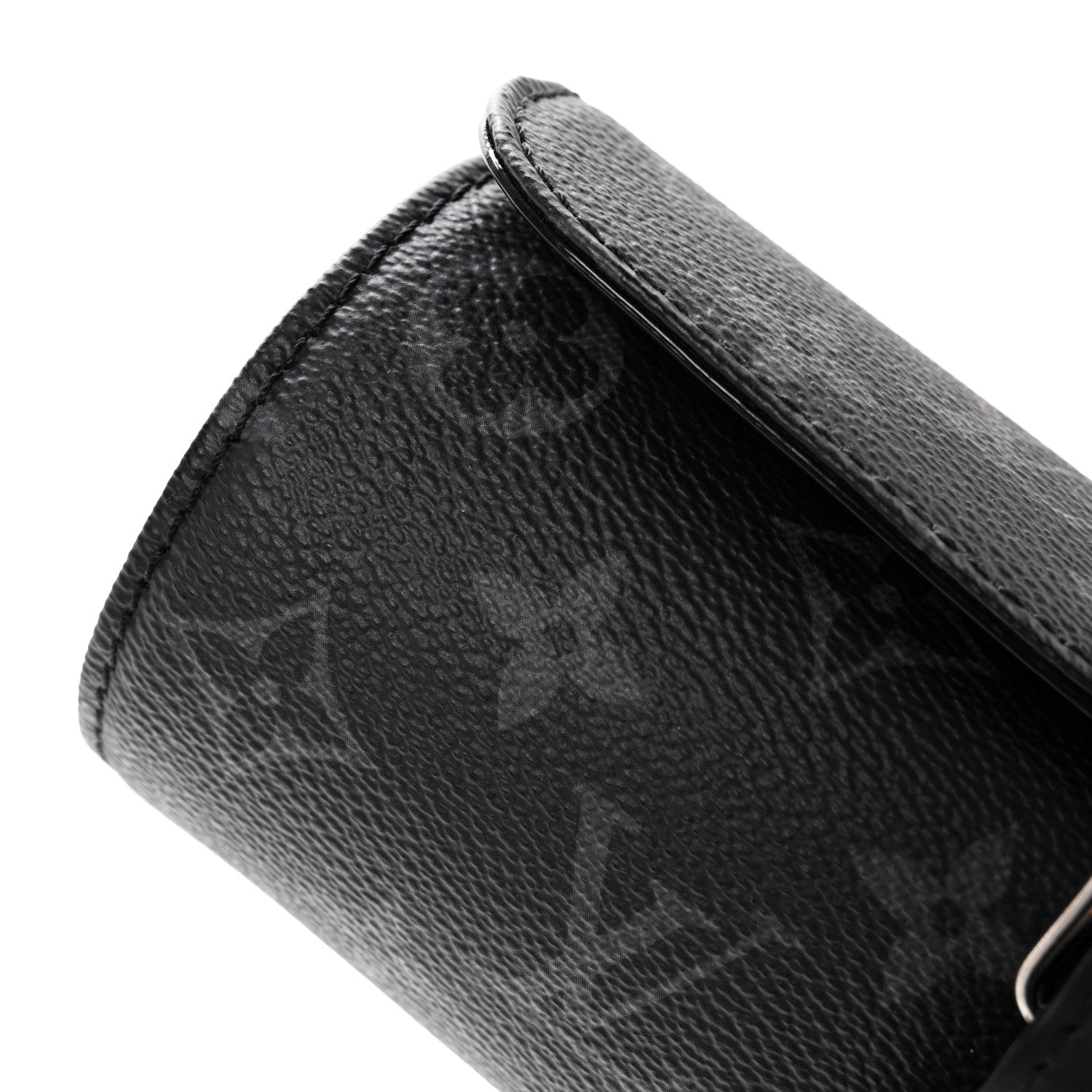 Louis Vuitton Monogram Eclipse 3 Watch Travel Case 9 of 10