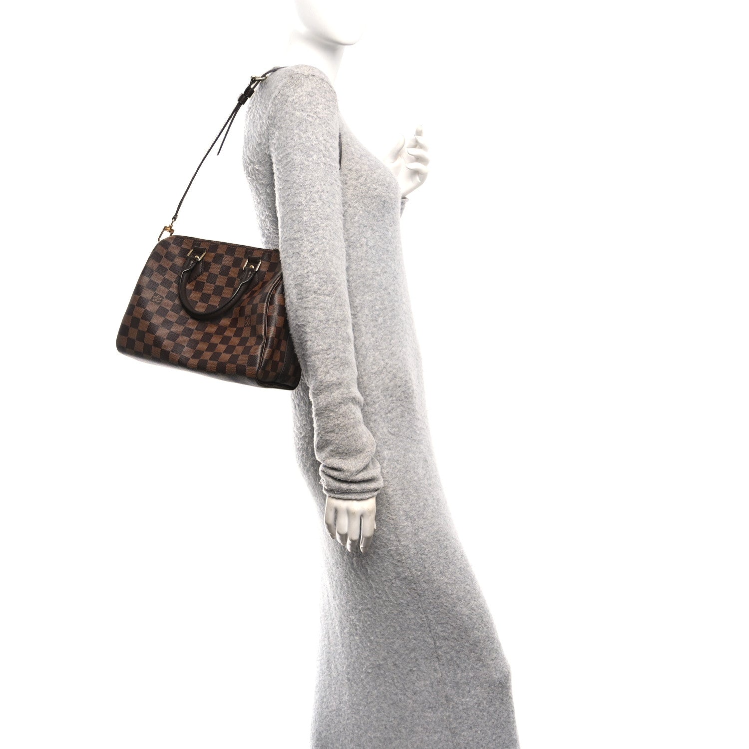 Louis Vuitton Damier Ebene Speedy Bandouliere 25 2 of 9