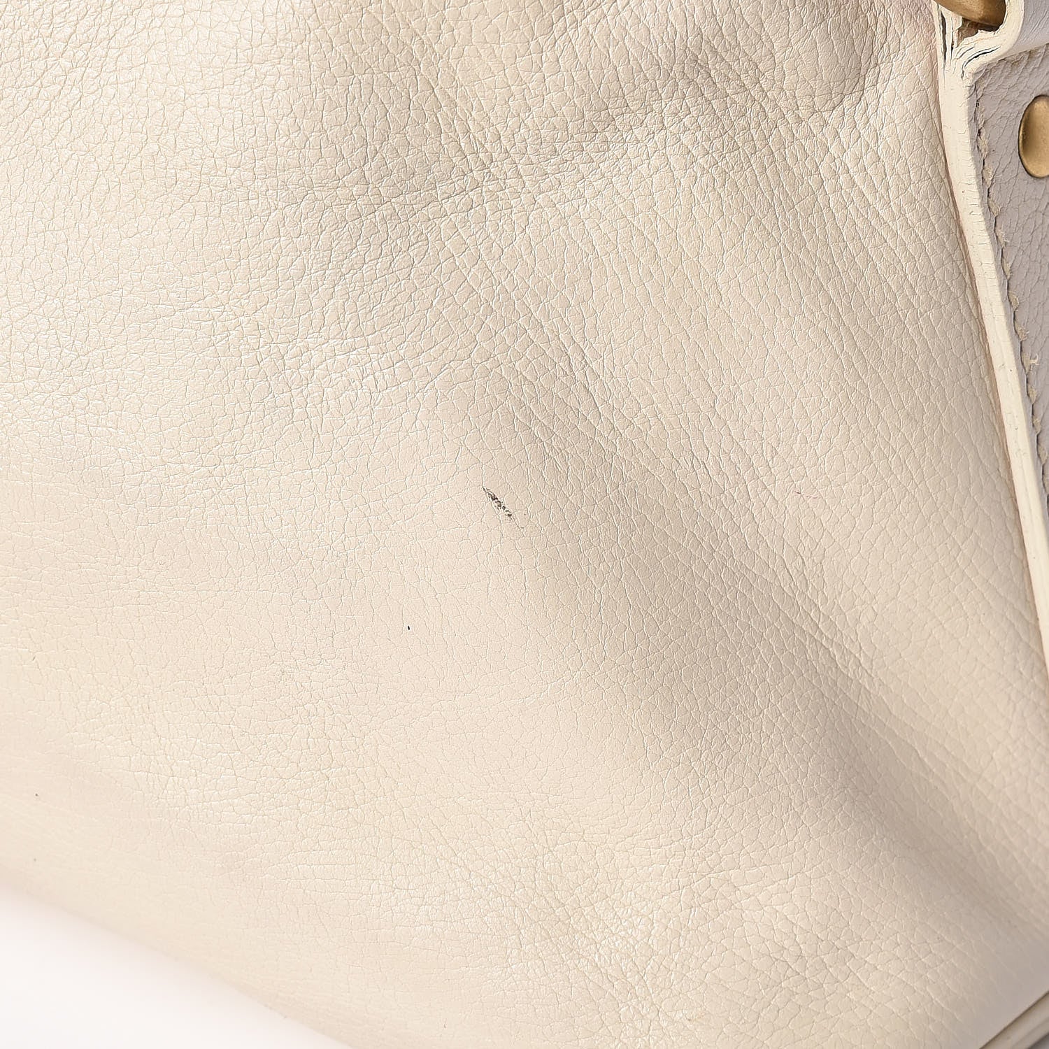 Saint Laurent Calfskin Oversized Muse Ivory 15 of 31