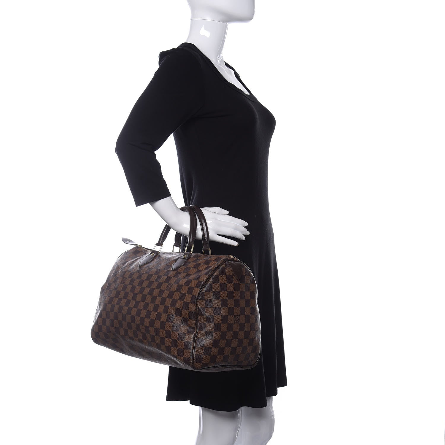 Louis Vuitton Damier Ebene Speedy 35 2 of 10