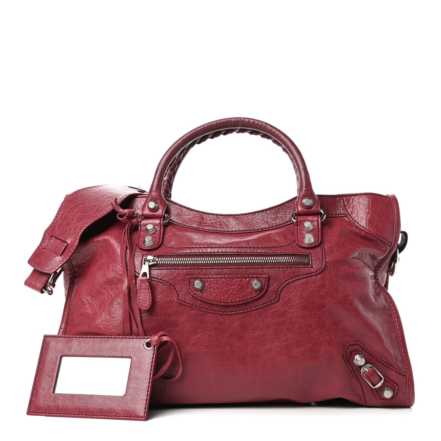 Agneau Giant 12 Silver Hardware City Cassis