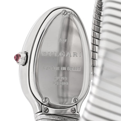 Bulgari Stainless Steel 35mm Serpenti Tubogas Double Spiral Quartz Watch 4 of 4
