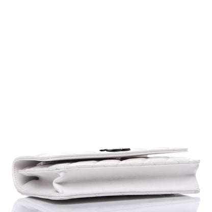 Chanel Caviar Quilted My Everything Wallet On Chain WOC White 4 of 17