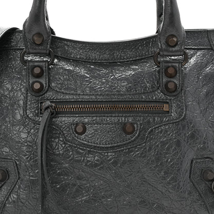 Balenciaga Agneau Arena Classic Hardware Small Le City Grey 8 of 10