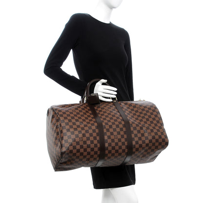 Louis Vuitton Damier Ebene Keepall 50 2 of 8