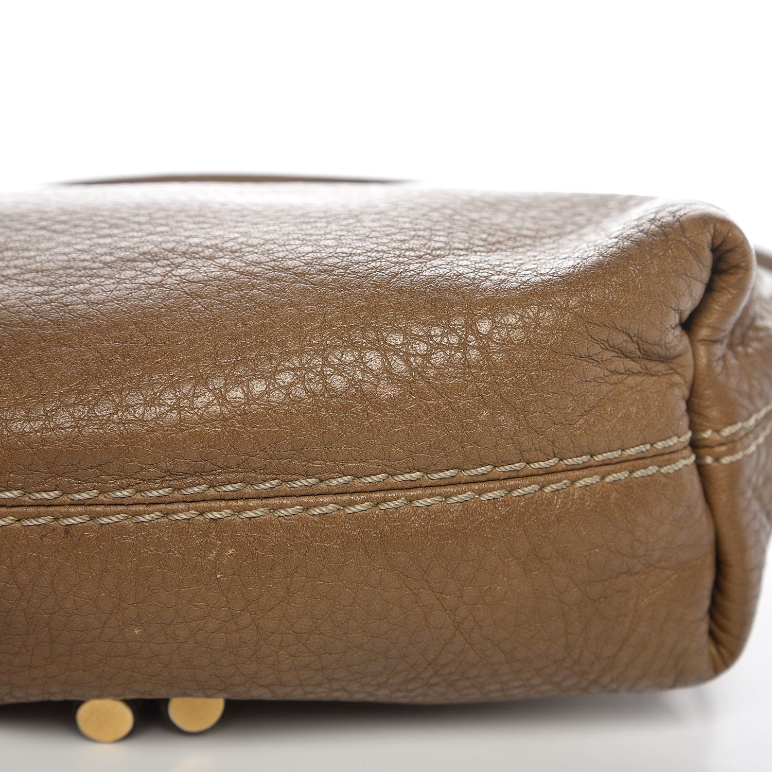 Chloe Calfskin Marcie Pochette Crossbody Bag Nut 7 of 12