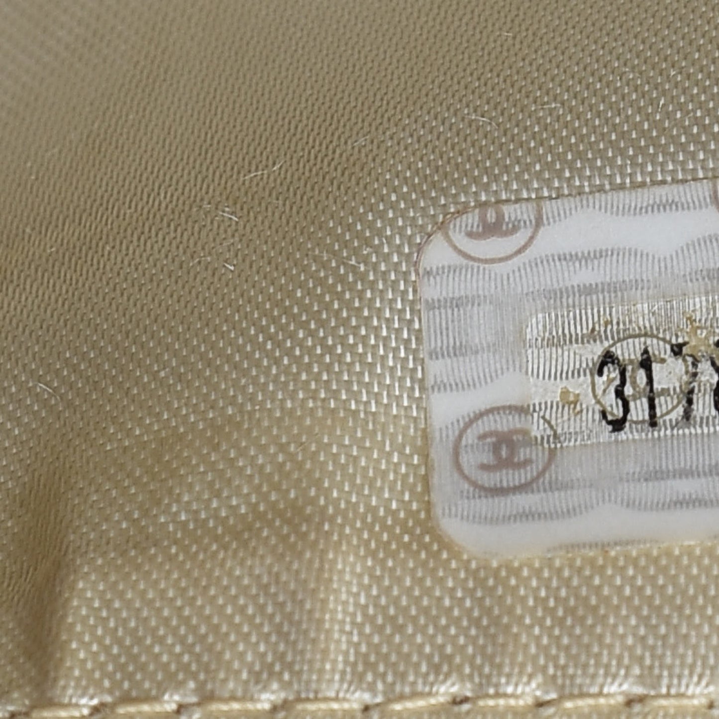 Caviar Quilted Flap Shoulder Bag Beige