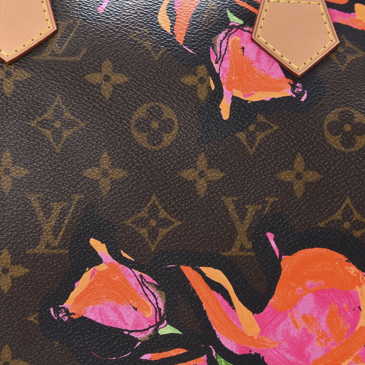 Louis Vuitton Monogram Roses Speedy 30 10 of 10