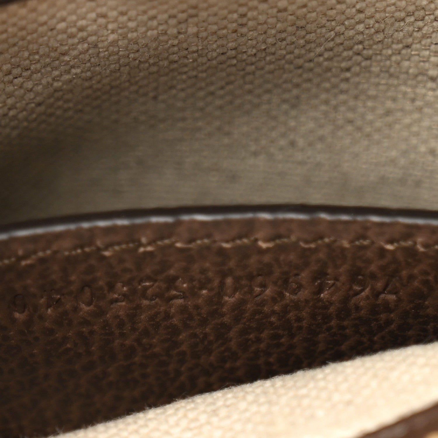 Gucci GG Supreme Monogram Textured Dollar Calfskin Mini Ophidia Chain Bag Beige Ebony 7 of 12