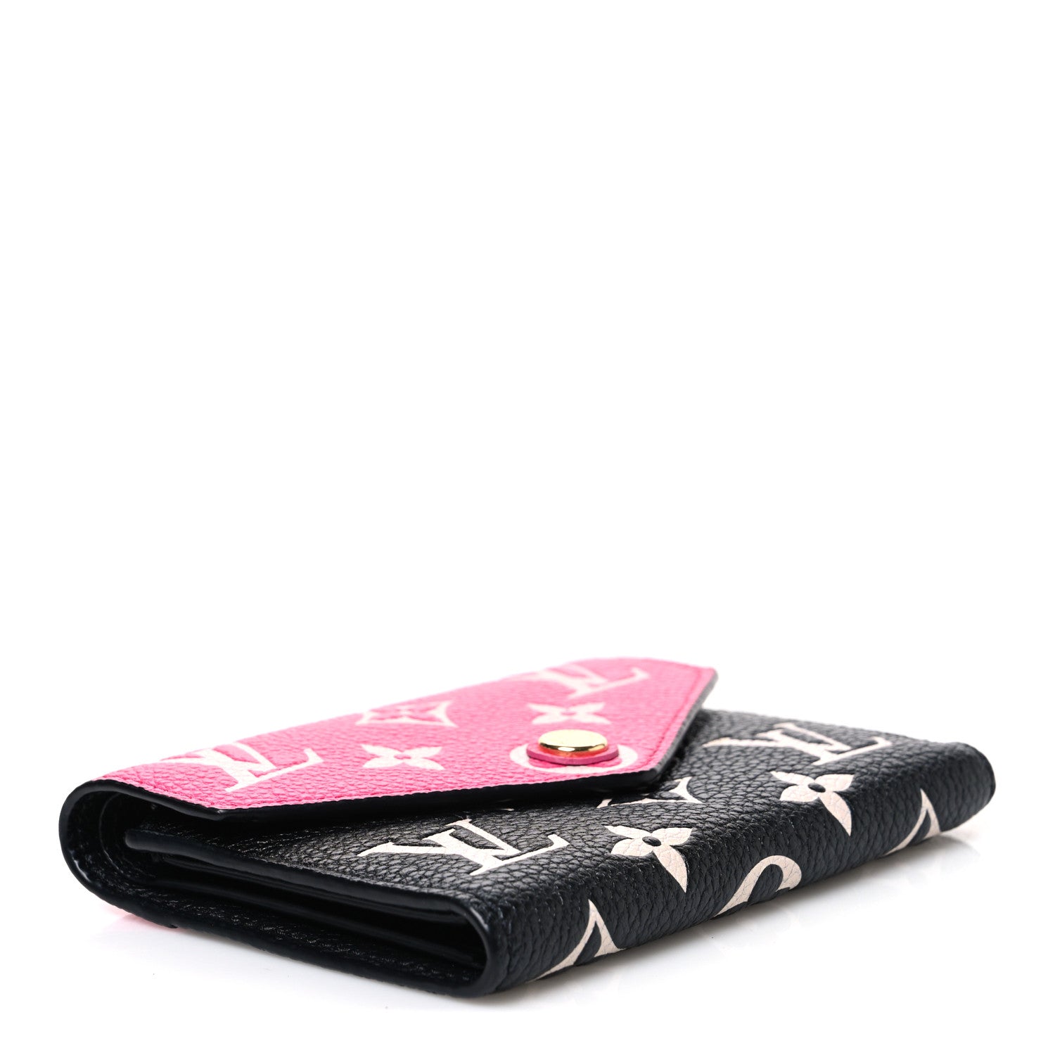 Louis Vuitton Empreinte Monogram Spring In The City Victorine Wallet Black White Pink 4 of 6