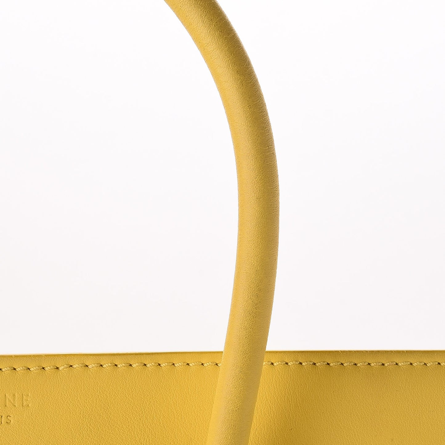 Smooth Calfskin Medium Phantom Luggage Sun Yellow