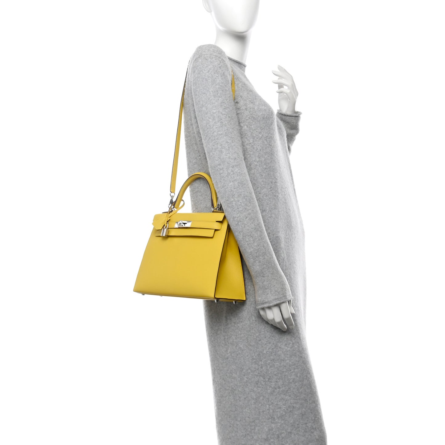 Epsom Kelly Sellier 28 Jaune De Naples