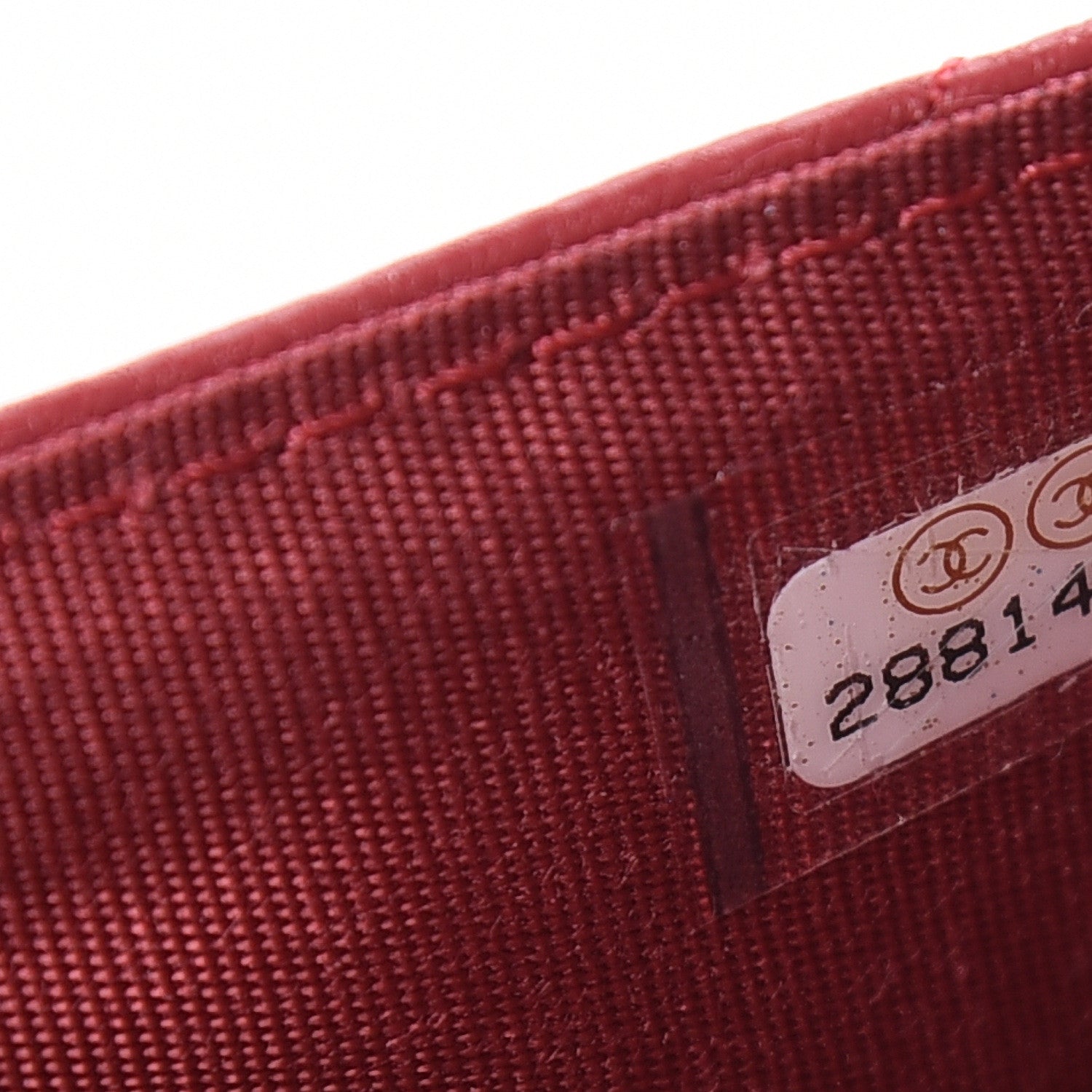 Chanel Goatskin Quilted 19 Flap Wallet Red 7 of 8