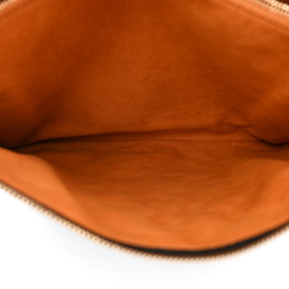 Louis Vuitton Lambskin Embossed Monogram Coussin MM Black 7 of 11