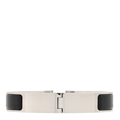 Hermes Enamel Narrow Clic Clac H Bracelet PM Black 3 of 4