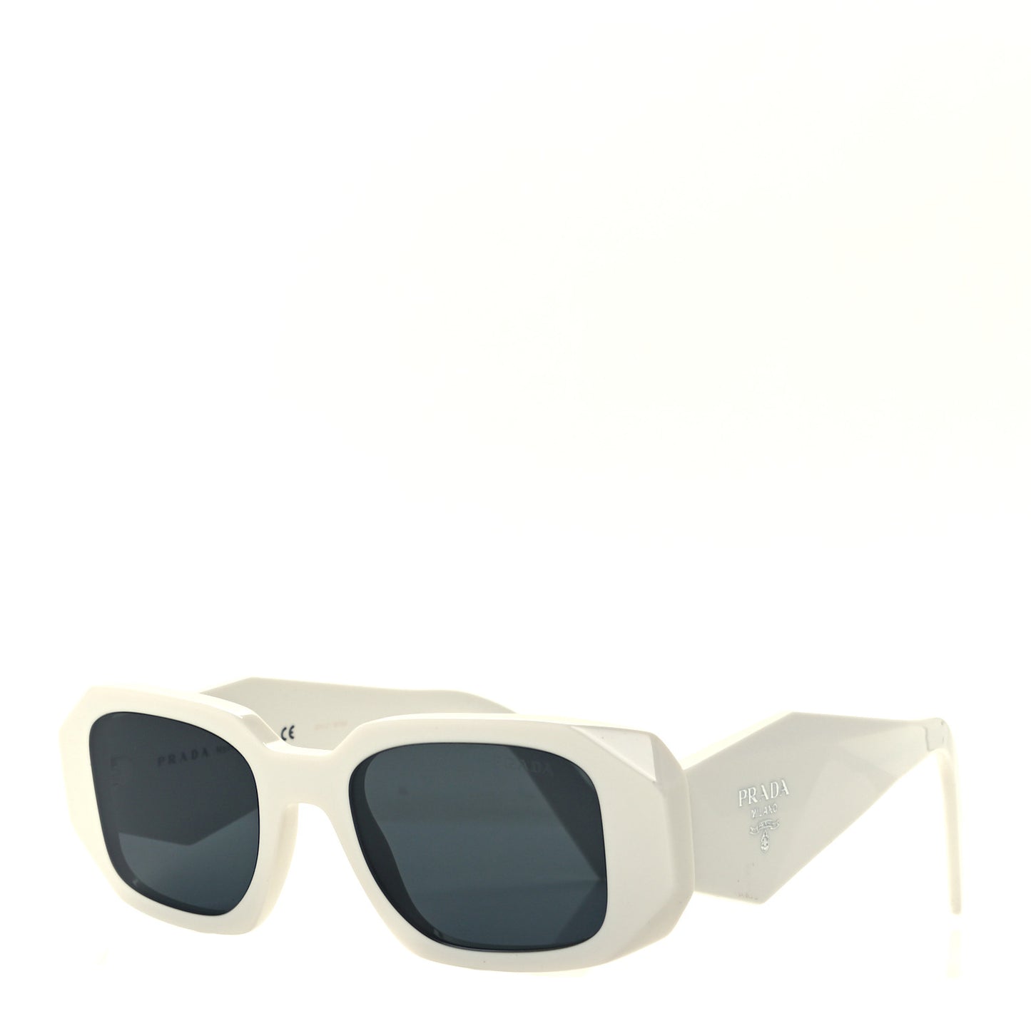 Acetate Symbole Sunglasses SPR 17W White