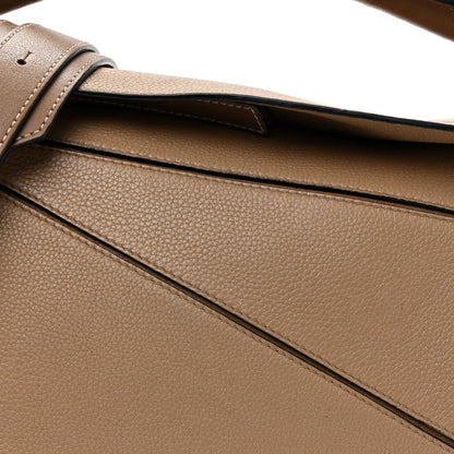 Loewe Calfskin Medium Puzzle Bag Sand Mink 7 of 9