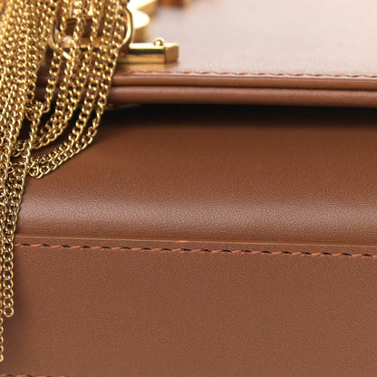 Saint Laurent Calfskin Small Classic Monogram Kate Tassel Satchel Fauve 12 of 12