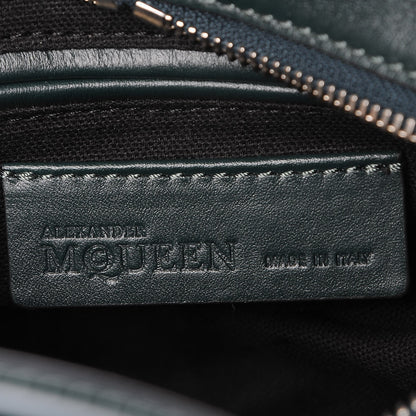 Alexander McQueen Calfskin Mini Padlock Dark Green Bottle 7 of 8