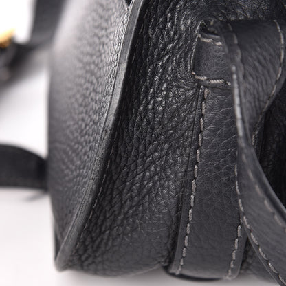 Chloe Calfskin Mini Marcie Round Crossbody Bag Black 12 of 18