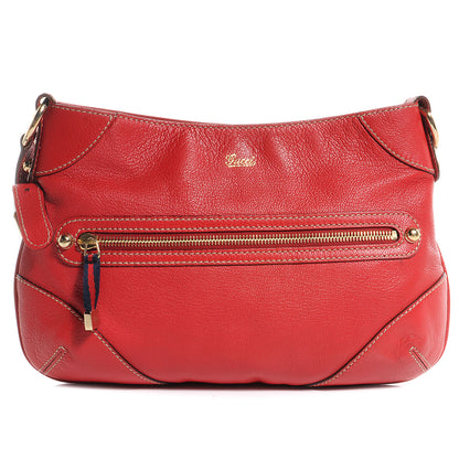 Gucci Leather Capri Shoulder Bag Red 1 of 8