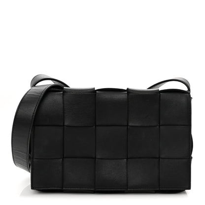 Bottega Veneta Nappa Maxi Intreccio Cassette Bag Black 2 of 19